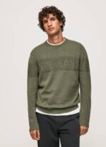 Pepe Jeans puuvillainen pyöreä pääntie jersey miehet valu TB00856