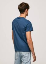 Pepe Jeans puuvillainen t-paita, jossa harjalogo miehet jarman TB00983 - Image 4