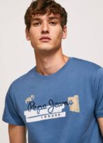 Pepe Jeans puuvillainen t-paita, jossa harjalogo miehet utseva TB00929 - Image 3