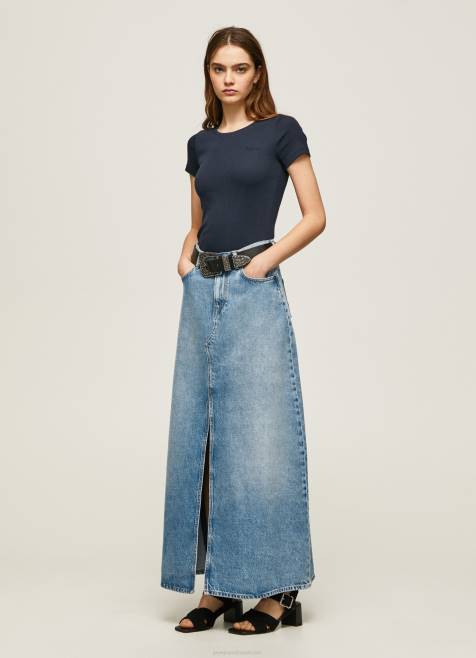 pepe_jeans_puuvillainen_t_paita_logolla_naiset_dulwich_tb00417.jpg Pepe Jeans puuvillainen t-paita logolla naiset dulwich TB00417 - Image 1