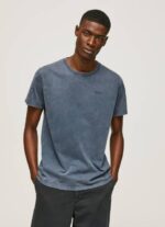 Pepe Jeans puuvillainen t-paita painettu logolla miehet dulwich TB00948 - Image 3