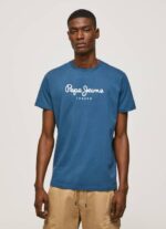 Pepe Jeans puuvillainen t-paita painettu logolla miehet jarman TB00934
