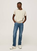 Pepe Jeans puuvillainen t-paita painettu logolla miehet maltaat TB00939 - Image 2
