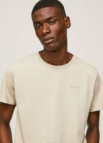 Pepe Jeans puuvillainen t-paita painettu logolla miehet maltaat TB00939 - Image 3
