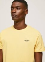 Pepe Jeans puuvillainen t-paita painettu logolla miehet paistaa TB00943 - Image 3