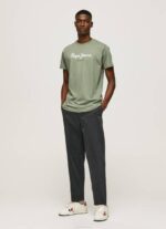 Pepe Jeans puuvillainen t-paita painettu logolla miehet valu TB00920 - Image 2