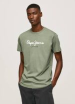 Pepe Jeans puuvillainen t-paita painettu logolla miehet valu TB00920 - Image 3
