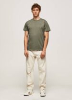 Pepe Jeans puuvillainen t-paita painettu logolla miehet valu TB00949 - Image 2