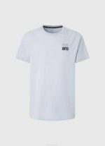 Pepe Jeans Puuvillainen t-paita vuodelta 1973 miehet valkaisu sininen TB00924 - Image 5