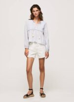 Pepe Jeans puuvillainen voile-tunika naiset multi TB00349 - Image 2
