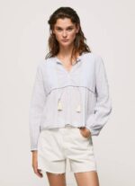 Pepe Jeans puuvillainen voile-tunika naiset multi TB00349