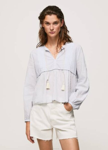Pepe Jeans puuvillainen voile-tunika naiset multi TB00349