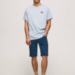 Pepe Jeans puuvillaiset bermuda-shortsit miehet jarman TB001129