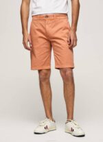 Pepe Jeans puuvillaiset chino shortsit miehet kurpitsa appelsiini TB001132 - Image 2