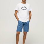 Pepe Jeans puuvillaiset chino shortsit miehet utseva TB001133