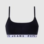 Pepe Jeans puuvillaiset urheiluliivit naiset musta TB00567