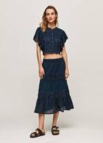 Pepe Jeans puuvillaiset urheiluliivit naiset valkoinen TB00536 - Image 3