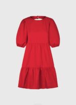Pepe Jeans puuvillapopliinimekko naiset studio punainen TB00146 - Image 5