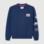 Pepe Jeans puuvillatrikoo, jossa paikatut yksityiskohdat poika jarman TB001597