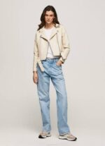 Pepe Jeans pyöräilijätakki epalules-olkapäillä naiset irti pitsistä TB00115