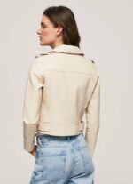 Pepe Jeans pyöräilijätakki epalules-olkapäillä naiset irti pitsistä TB00115 - Image 4