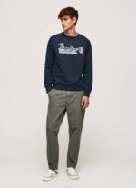 Pepe Jeans pyöreä kaulus puuvillapusero miehet dulwich TB00894