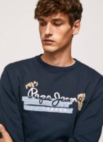 Pepe Jeans pyöreä kaulus puuvillapusero miehet dulwich TB00894 - Image 3