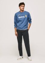 Pepe Jeans pyöreä kaulus puuvillapusero miehet utseva TB00881 - Image 2