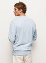 Pepe Jeans pyöreä kaulus puuvillapusero miehet valkaisu sininen TB00869 - Image 4