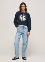 Pepe Jeans pyöreä logovillapusero naiset dulwich TB00279 - Image 2
