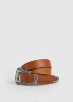 Pepe Jeans pyöreä solki nahkavyö naiset tupakka TB00761 - Image 3