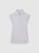 Pepe Jeans pyöreäkauluksinen minimekko tyttö paistaa TB001389 - Image 5