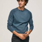 Pepe Jeans pyöreäkauluksinen puuvillajersey miehet jarman TB00864