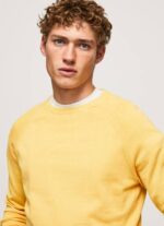 Pepe Jeans pyöreäkauluksinen puuvillajersey miehet paistaa TB00862 - Image 3