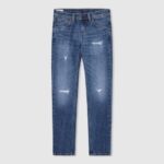 Pepe Jeans rahastettu midrise slim fit farkku poika denim TB001578