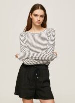 Pepe Jeans raidallinen pitkähihainen t-paita naiset dulwich TB00436