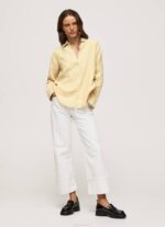 Pepe Jeans raidallinen printti normaali istuva paita naiset paistaa TB00347 - Image 2