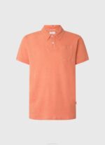 Pepe Jeans raidallinen printti poolopaita miehet kurpitsa appelsiini TB001091 - Image 4