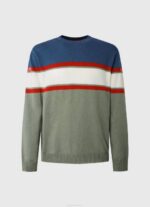 Pepe Jeans raidallinen printti puuvillajersey miehet valu TB00849 - Image 5