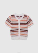 Pepe Jeans raidallinen puuvillaneuletakki tyttö multi TB001417