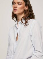 Pepe Jeans raidallinen puuvillavoile paita naiset lahti TB00324 - Image 3