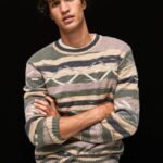 Pepe Jeans raidallinen pyöreä kauluspaita miehet multi TB00857