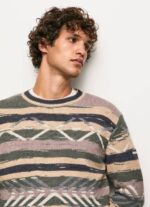 Pepe Jeans raidallinen pyöreä kauluspaita miehet multi TB00857 - Image 4