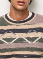 Pepe Jeans raidallinen pyöreä kauluspaita miehet multi TB00857 - Image 5
