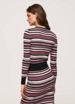 Pepe Jeans raidallinen pyöreäpääntie jersey naiset multi TB00261 - Image 4