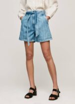 Pepe Jeans raidalliset farkkushortsit naiset denim TB00478 - Image 2