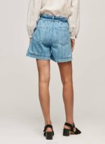 Pepe Jeans raidalliset farkkushortsit naiset denim TB00478 - Image 5