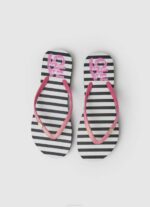 Pepe Jeans rake love ranta varvastossut naiset musta TB00706 - Image 2