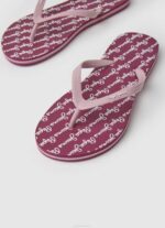Pepe Jeans rake pelata rannalla varvastossut naiset pölyisen punainen TB00698 - Image 3