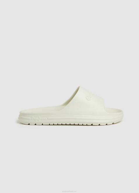 pepe_jeans_rantaliukumakivarvastossut_miehet_tehtaan_valkoinen_tb001285.jpg Pepe Jeans rantaliukumäkivarvastossut miehet tehtaan valkoinen TB001285 - Image 1